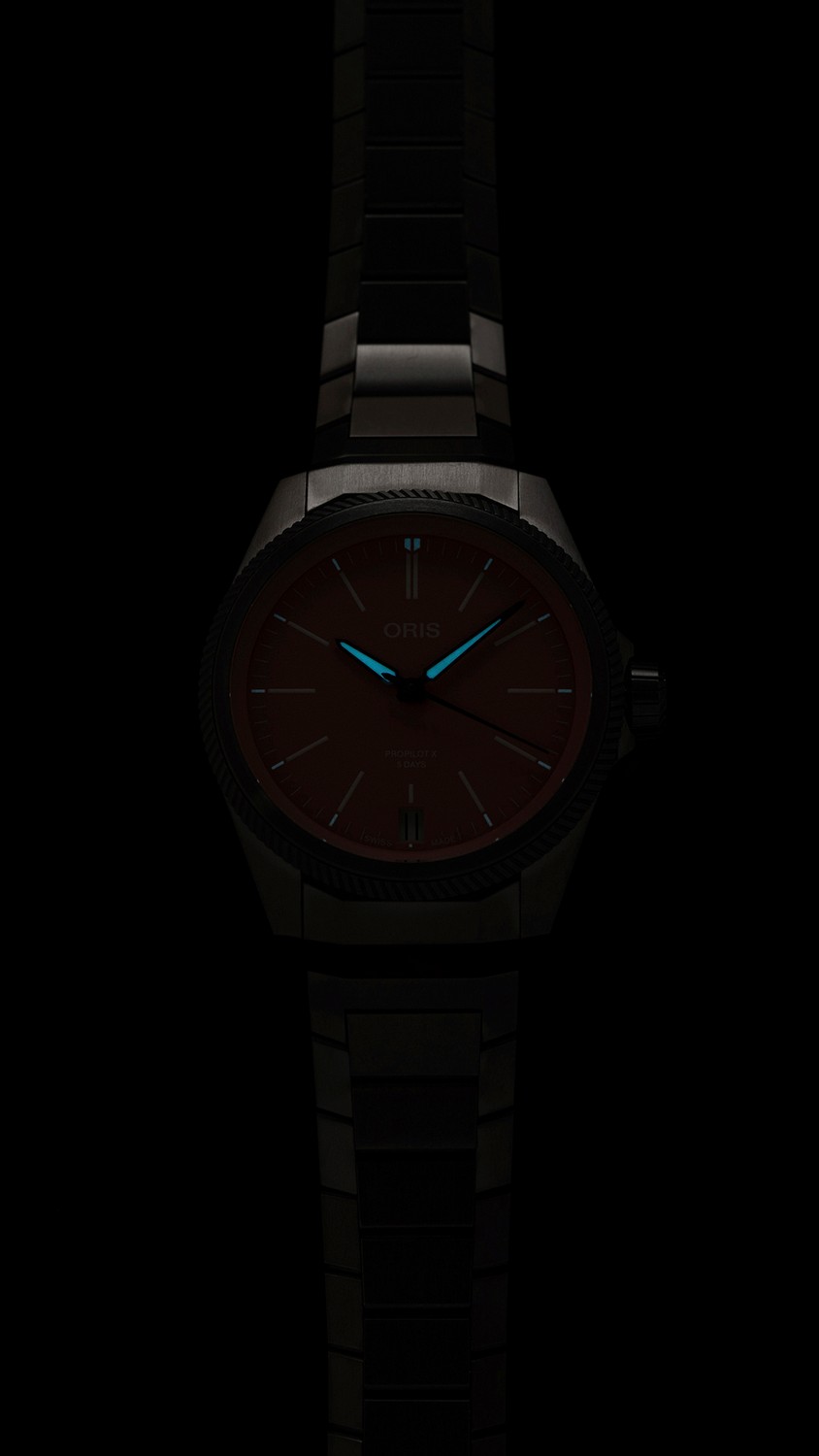 ORIS  Мужские швейцарские часы, автоматический механизм, титан, 39 мм